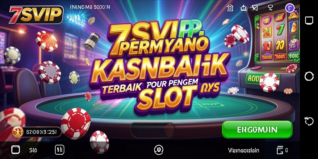 Tampilan gameplay menarik dari 7SVIP dengan berbagai tema slot.