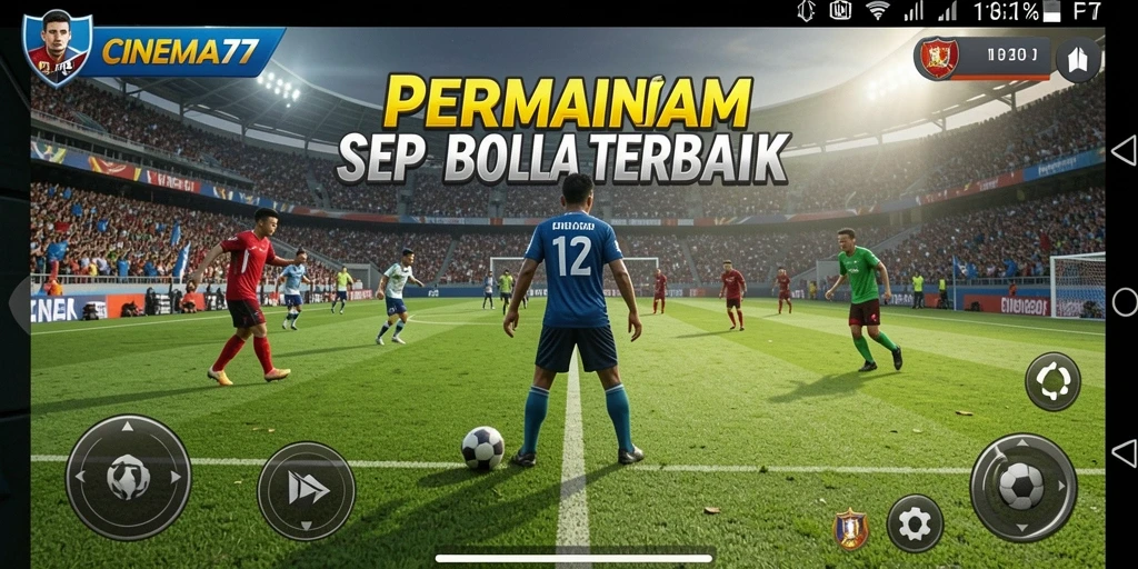 Tampilan menakjubkan dari gameplay sepak bola CINEMA77.