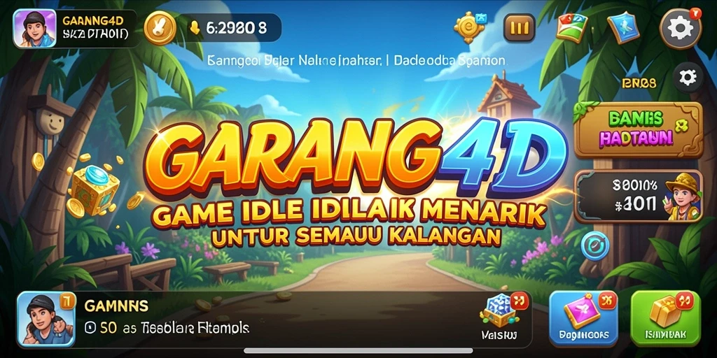 Tampilan menarik dari gameplay GARANG4D yang seru.