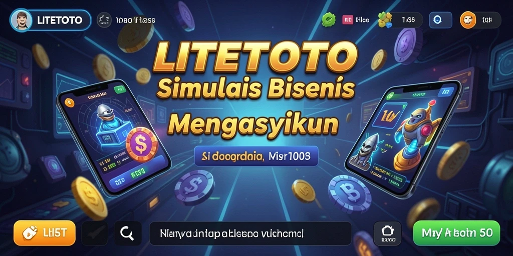 Screenshot gameplay LITETOTO menampilkan suasana kasino yang dinamis.