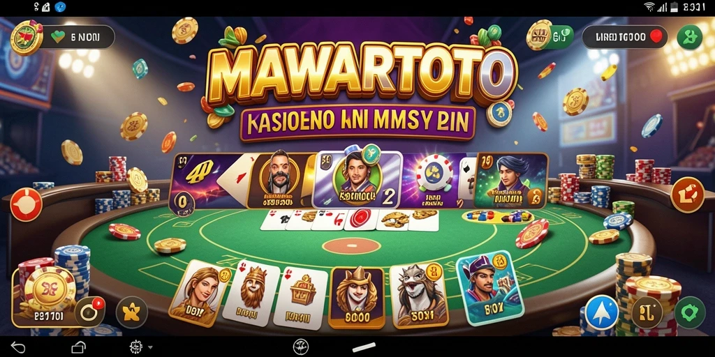 Tampilan gameplay menarik dari MAWARTOTO.
