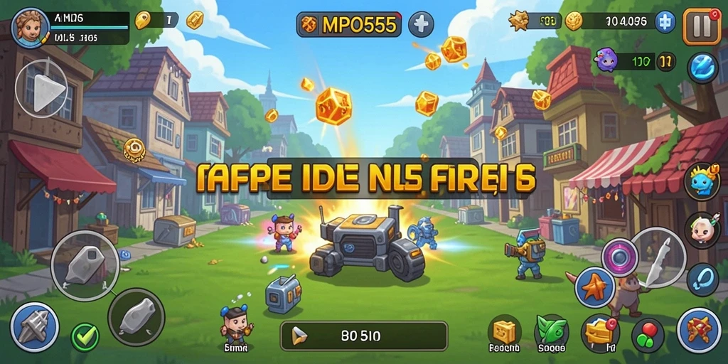 Tampilan gameplay MPO555 yang menarik dengan aktivitas Idle.