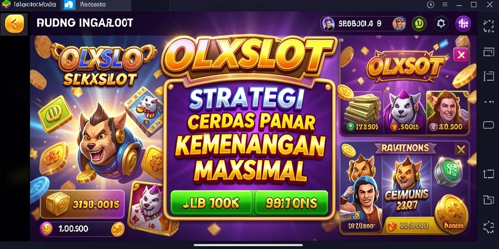 Tampilan gameplay OLXSLOT yang penuh strategi dan tantangan.