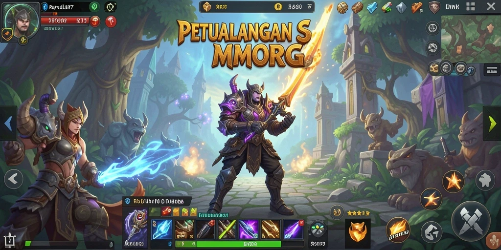 Tampilan gameplay seru dalam REPUBLIK77 yang memukau.
