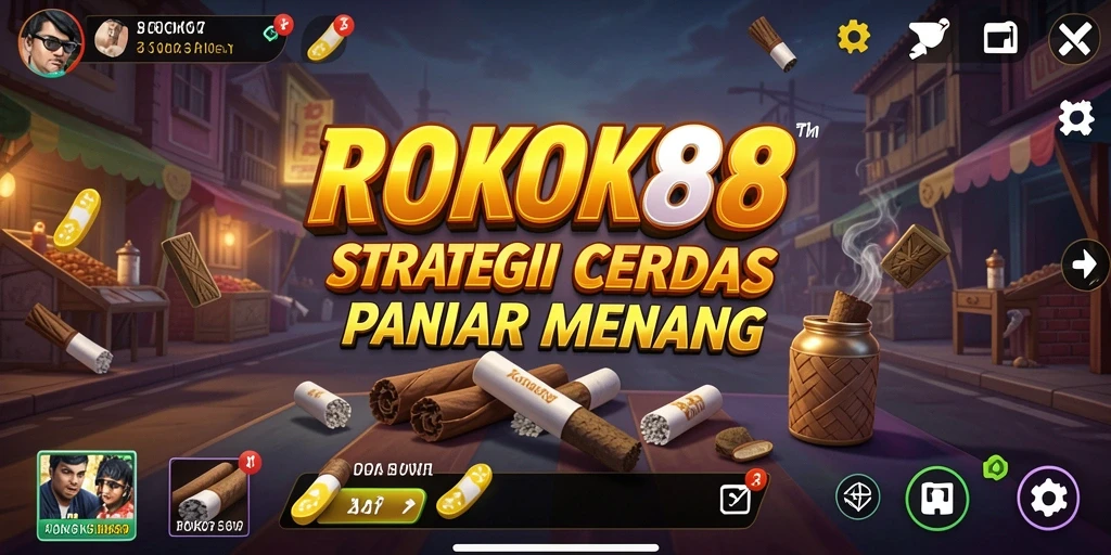 Tampilan gameplay ROKOK88 yang menegangkan dan penuh strategi.